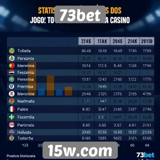 Estatísticas de jogos mais populares no 73bet